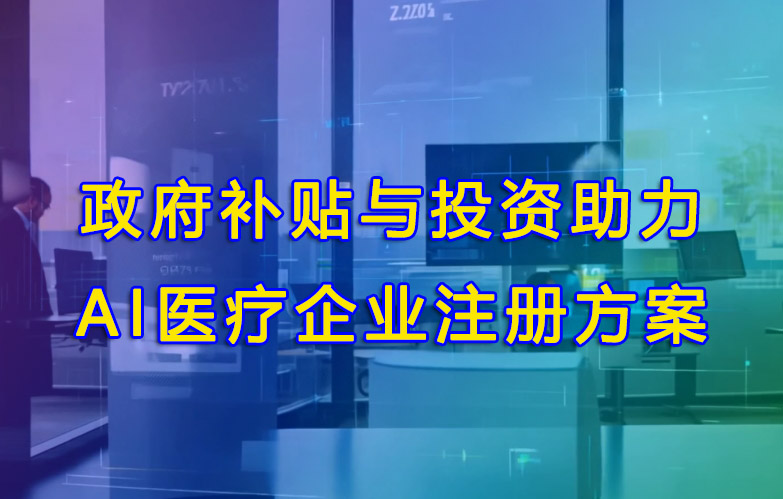 政府補(bǔ)貼與投資助力AI醫(yī)療企業(yè)注冊(cè)方案